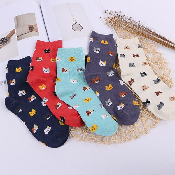 Winter socks for cat lovers 